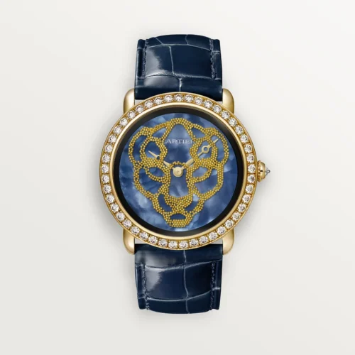 Cartier Révélation d'une Panthère watch, 37 mm, Blue